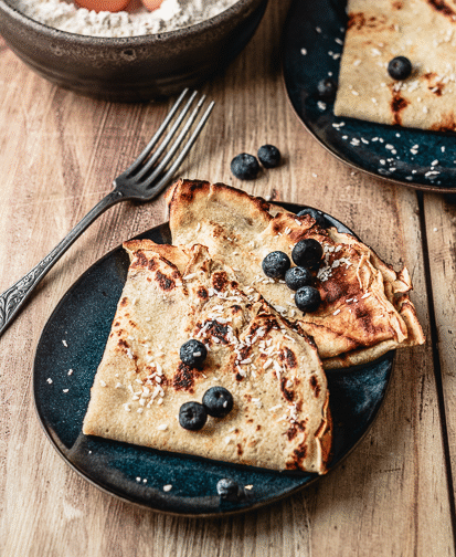 crêpe au lait de coco