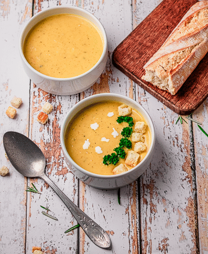 soupe courgette carotte