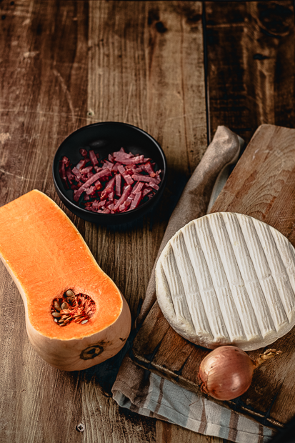 Butternut façon tartiflette