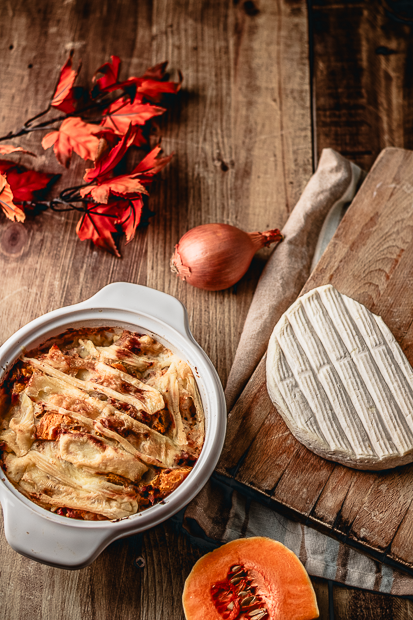 Butternut façon tartiflette