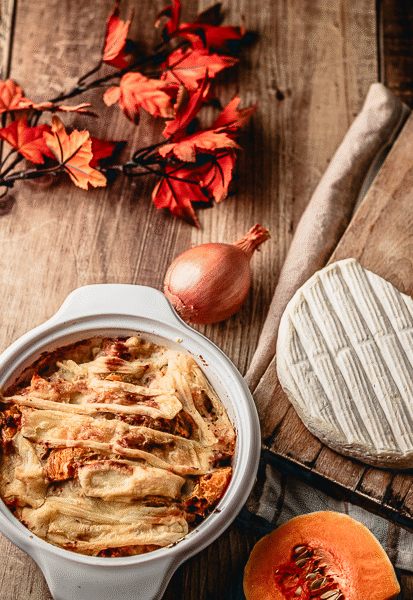 Butternut façon tartiflette