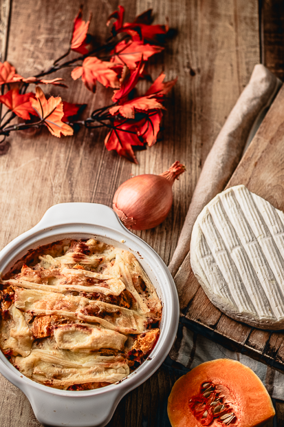 Butternut façon tartiflette