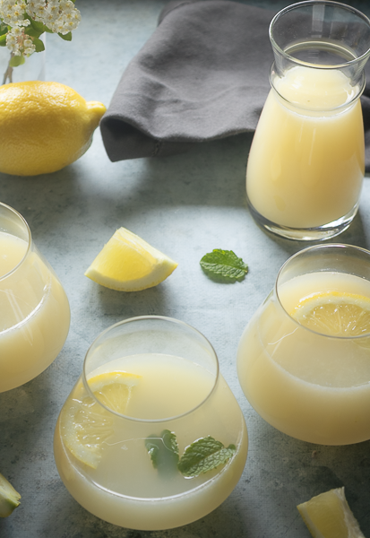 cherbet citronnade algerienne maison