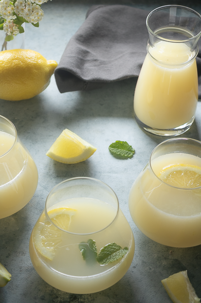 cherbet citronnade algerienne maison