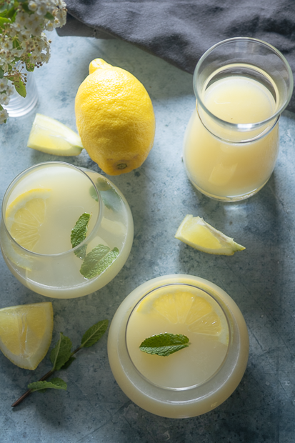 cherbet citronnade algerienne maison