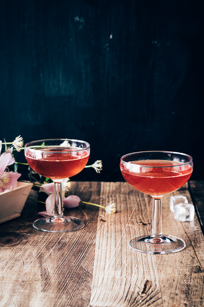 Limonade de rhubarbe maison