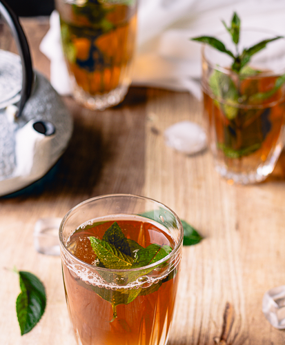 Thé à la menthe maison