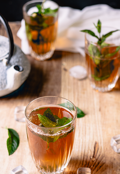 Thé à la menthe maison
